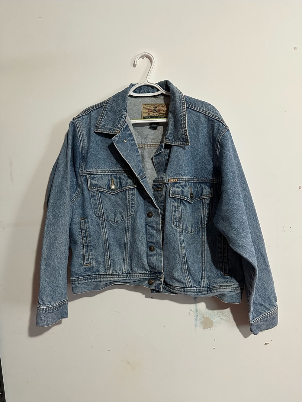 Vintage Classic Blue Denim Jacket